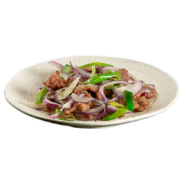 Ternera con Cebolla y Pimienta Negra