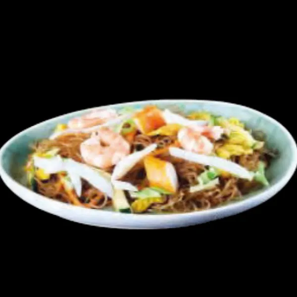 Fideos de soja marisco