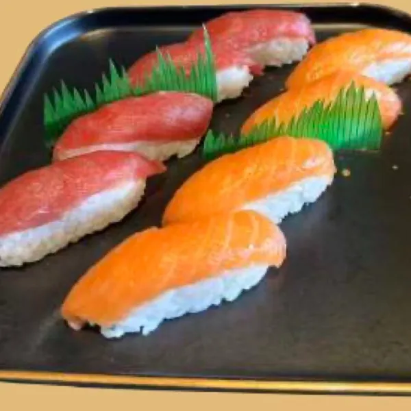 Nigiri Salmon y Atun