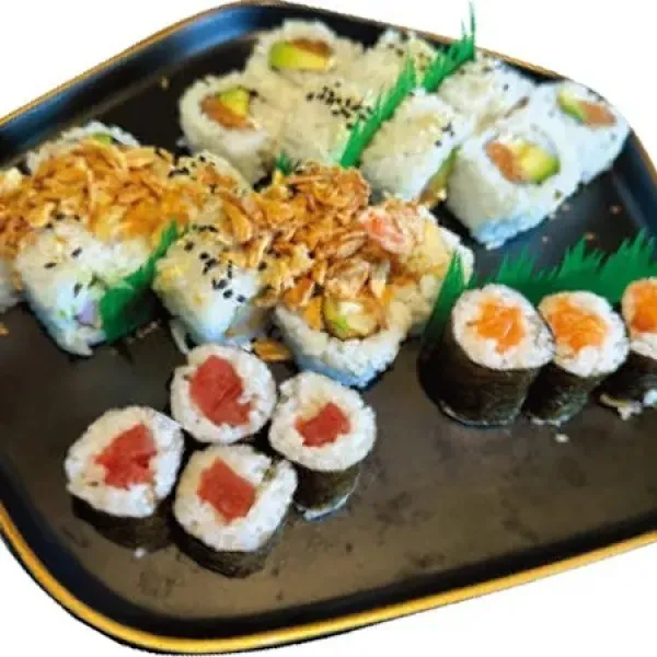 Maki y Uramaki(8+4+4+4+3)